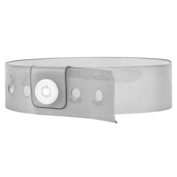 Vinyl 1/2" Clear Wristbands main image